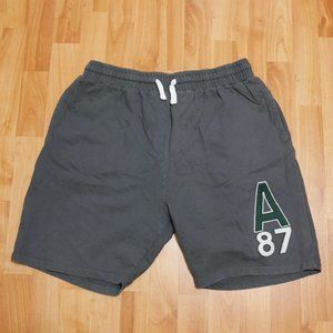 Aeropostale Gray Sleepwear Shorts Mens Size XL Grey Comfortable Drawstring Logo